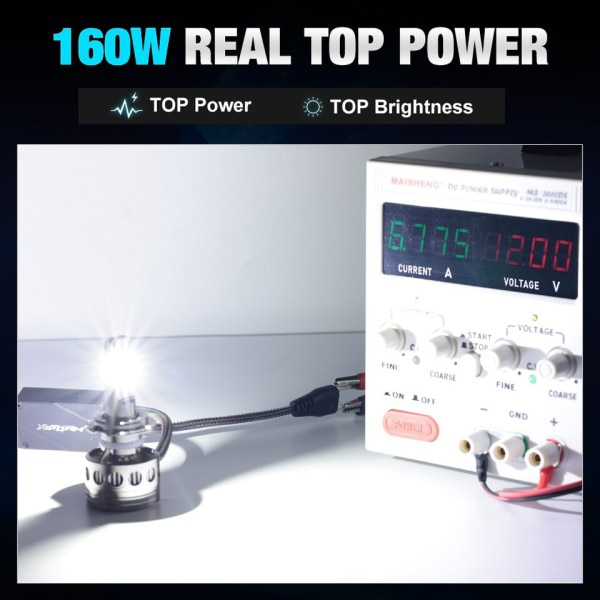 LED Canbus H16(JP) 160W 80000LM Auto ajovalo polttimo