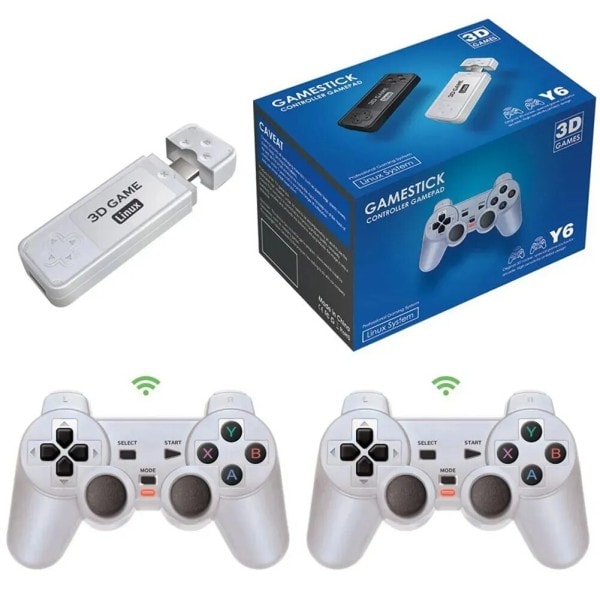 Retro spel konsol 4K 60fps HDMI utgång låg latens GD10 TV spel stick dubbel handtag