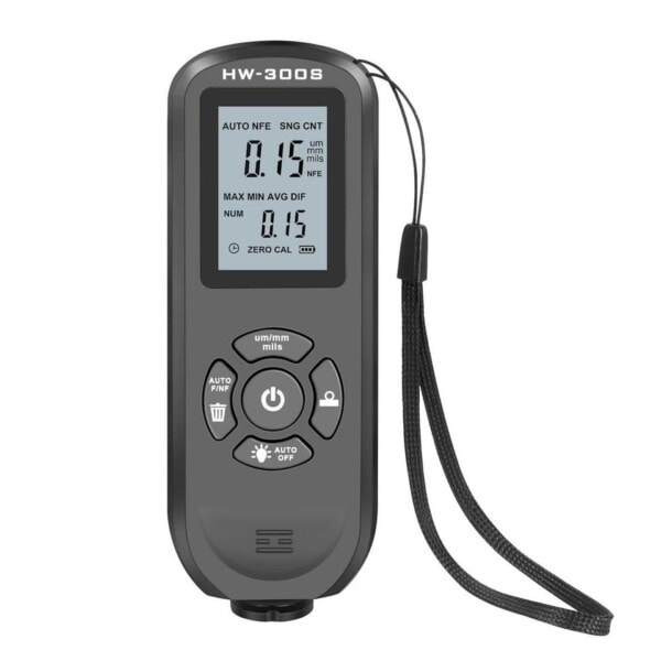 Digital beläggning tjocklek mätare bil lack tjocklek testare med LCD display beläggning mätare