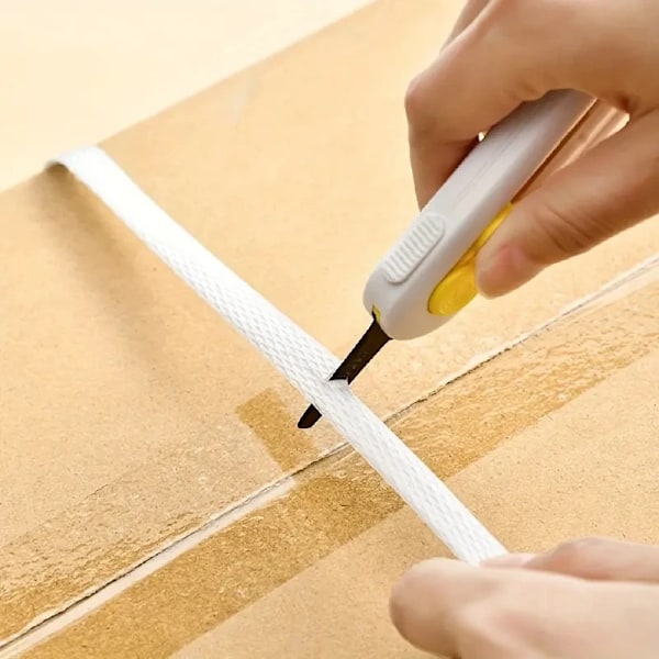 Magnetisk mini box kutter Portabel box skärare brev öppnare och pappersklippare