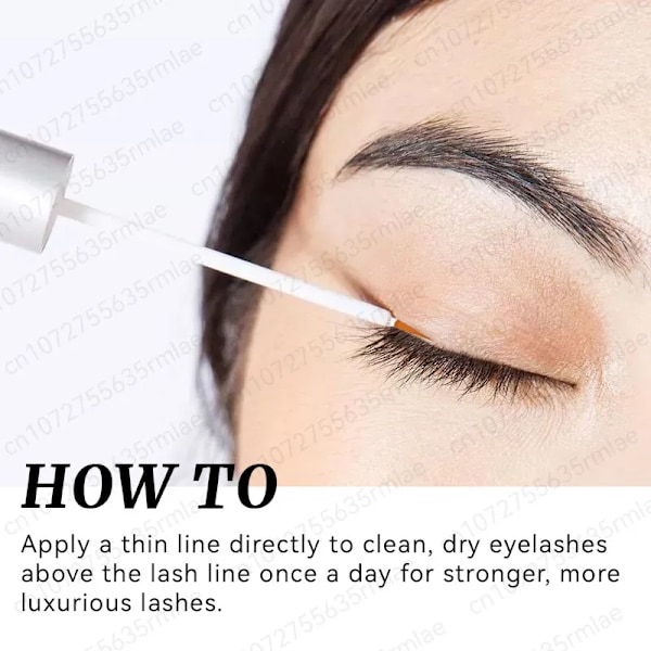 Naturlig ögonfrans tillväxt serum 7 dagar snabb ögonfransar förstärkare längre tjockare fyllare fransar ögonbryn