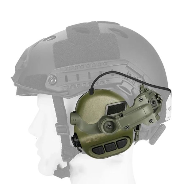 M32 MOD4 Skydning Høreværn Taktisk Støj Reduktion Headset med hjelm