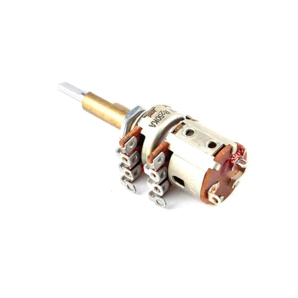 16type Dobbel Skaft Potensiometer Med bryter