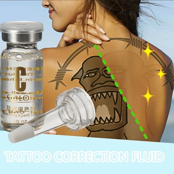 10 ml hurtig tatovering fjernelse creme tatovering farve fade
