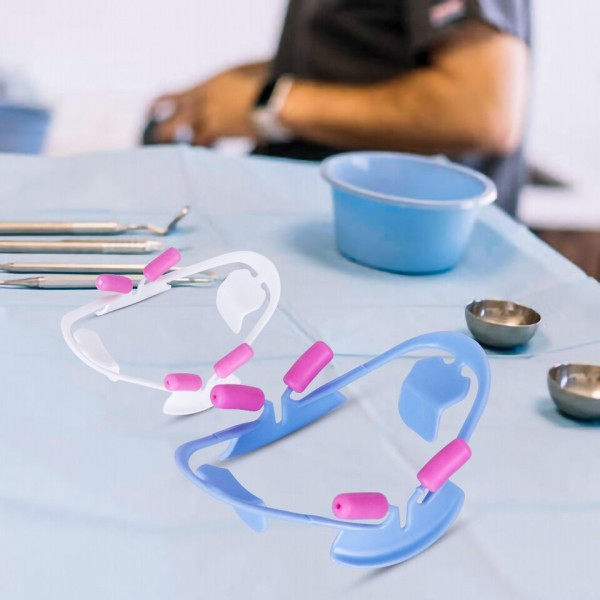 Tandvård 3D tänder blekning kind upprullare O form intraoral kind läppöppnare