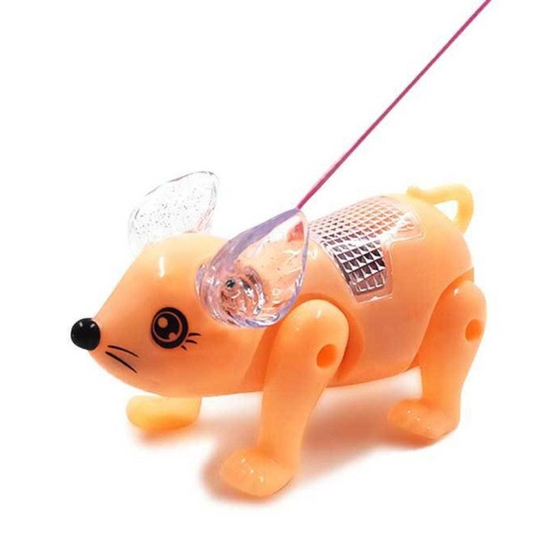 Suloinen sähkö LED musiikki kävely sika eläin hihnassa interaktiivinen lasten lelu