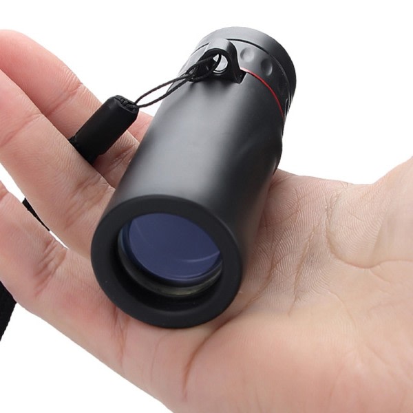 Mini Lomme Monokulært Scope Zoom Teleskop Handy Optikk Rom for Utendørs Camping Future Reise