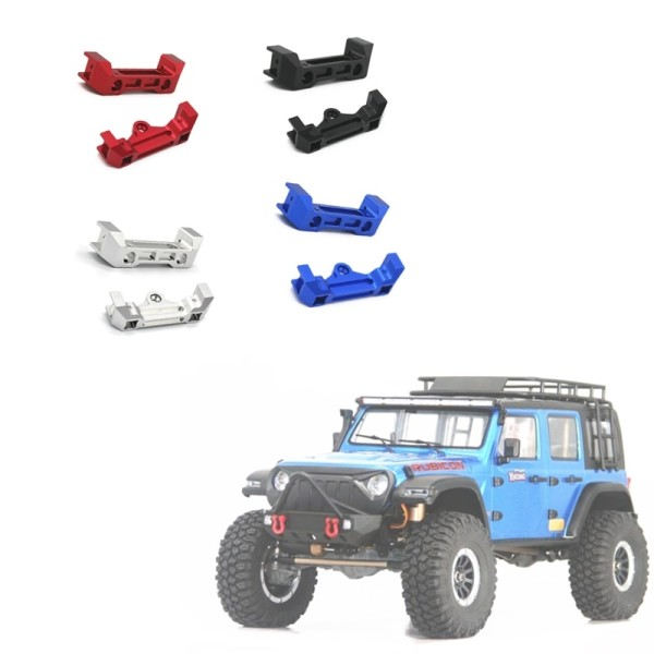 Metal Foran Og Bag Kofanger Mount For Yikong YK4082 YK4102 YK4103 1/8 1/10 RC Crawler Bil Opgraderinger Dele Tilbehør