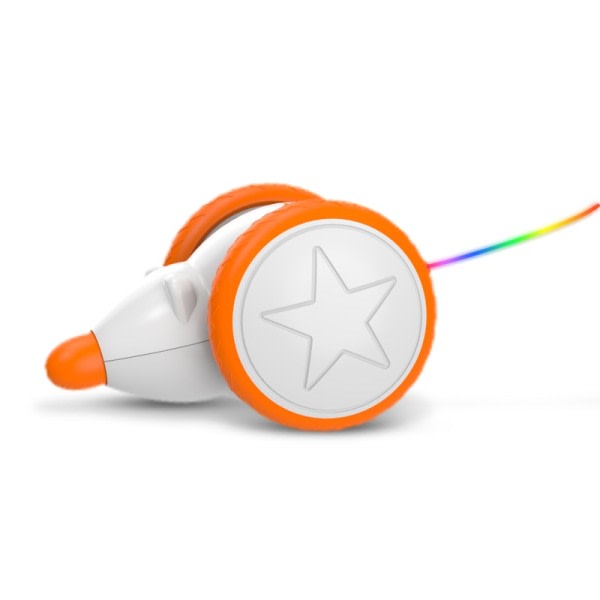 Automatisk Katte Legetøj Interaktivt Kæledyr Smart Mus Play For Kat Teaser LED Genopladeligt Mus Indendørs Legetøj