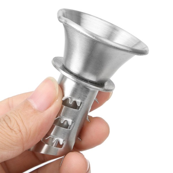 Rustfritt stål Sitron Squeezer Pourer Screen Manual  Simon Appelsin Limes Sitrus Juicer Squeeze Fruit Verktøy