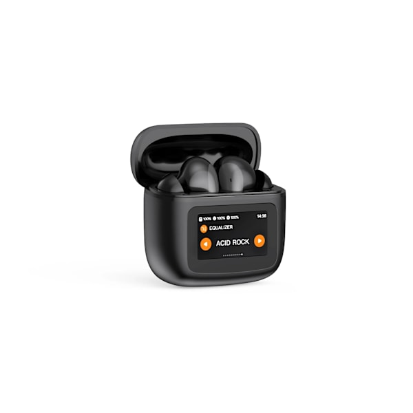 Trådløse Øretelefoner ANC Touch Screen TWS Noise Canceling Earplus