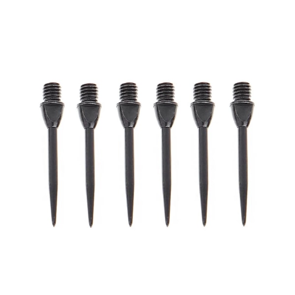 6 delar Utbytbar Dart Stål Spets, Professional 2BA Wire Spets