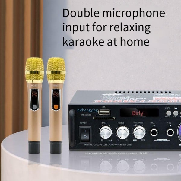 Højttaler højttaler effekt forstærker hjem Bluetooth effekt forstærker HIFI lyd forstærker