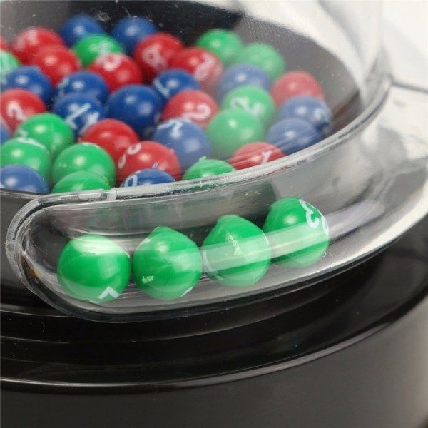 Sähkö onnen arpajaiset lelu numero poiminta kone mini arpajaiset bingo pelit Shake Lucky Ball