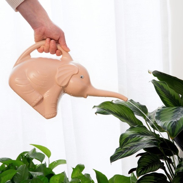 Elefant Form Vanddåse Krydde Hjem Have Blomster Planter Vandings Værktøj Sukkulenter Potte Havearbejde Vand flaske