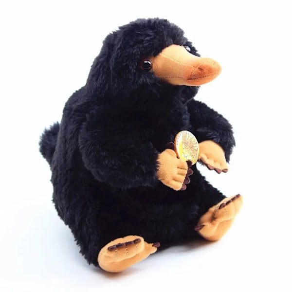 Fantastiske dyr og hvor finnes dem Niffler Dukke Plysj Leketøy Svart Andnebb Myk Utstoppede dyr