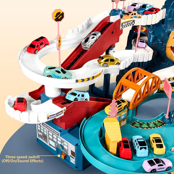Løve tema bil bane til børn diecasts ferie gaver fødselsdag hot wheels børn pædagogisk race legetøj