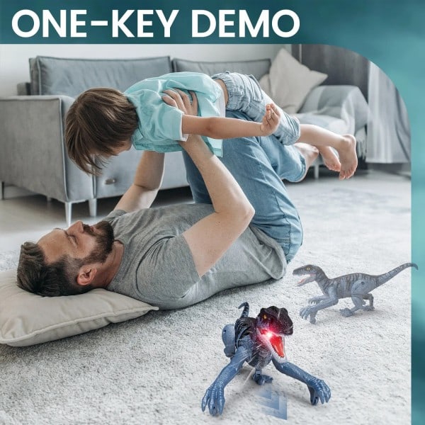 Sinovan Fjernkontroll Dinosaur Leker for Barn 2,4GHz Robot Walking Dinosaur Leker