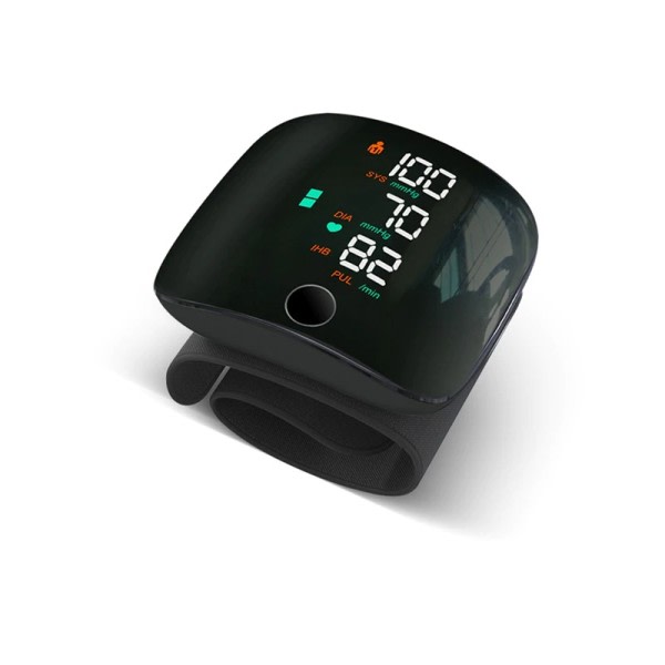 Genopladeligt Digital Automatisk Tonometer Medicinsk Blod tryk Monitor Hjerte Rate Sfygmomanometer Tensiometer Meter Stemme