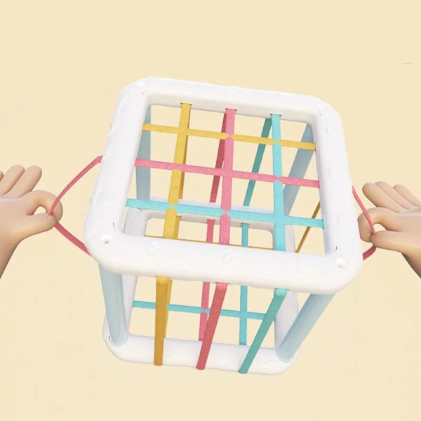 Färgglada Form Blockar Sortering Spel Baby Montessori Lärande Utbildnings leksaker