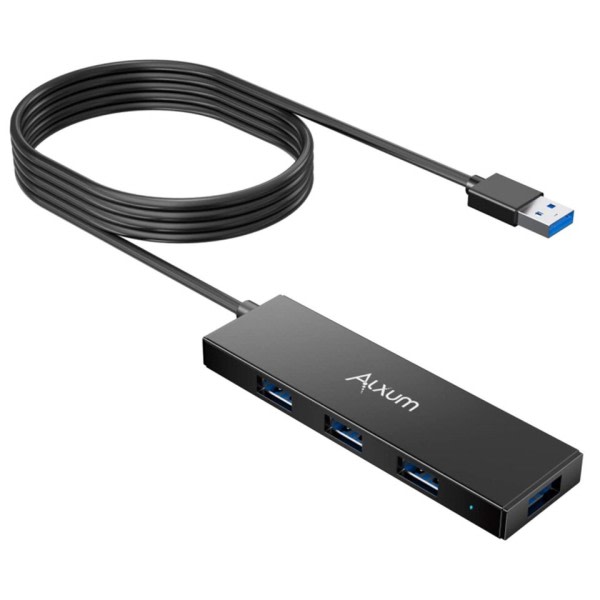 4-in-1 USB 3.0 keskitin kannettavalle Lenovo Xiaomi Macbook Pro PC USB laajennus keskitin 4 portteja USB3.0 jakaja sovitin