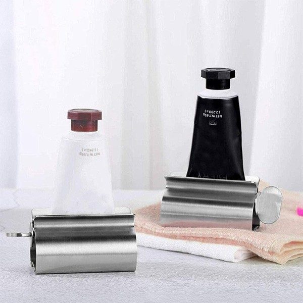 Rullande Tandkräm Squeezer Tube Dispenser Hållare Multifunktionell Ansiktsrengöring Squeezer