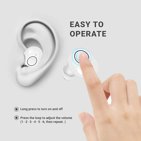 Genopladelige høreapparater Digital Høre Forstærker In Ear Enhancer