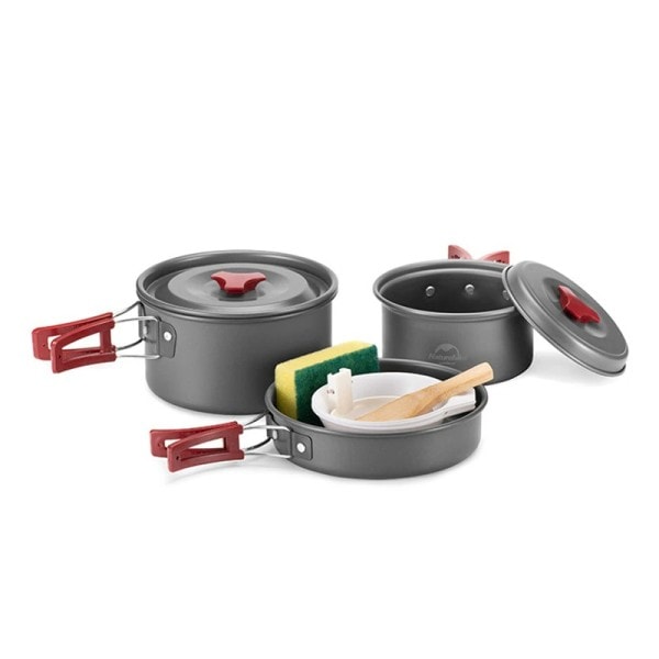Camping gryte Ultralight camping matlaging redskaper utendørs servise gryte
