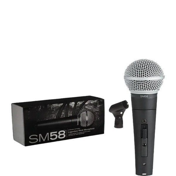 Metal SM58 cardioid Dynamisk Mikrofon Til Stage Sang Professionel Kablet mikrofon