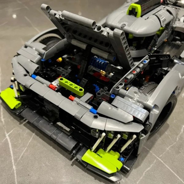 Blokke 1700 stykker 42156 Super Racing Bil Bygning Legetøj