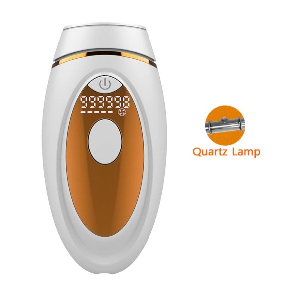 Epilator LCD Laser Hårfjerning Smertefri Permanent Fotopilering Trimmer Elektrisk Depilator