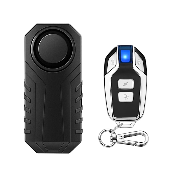 Trådlös Motorcykel Vibration Larm IP55 Vattentät Cykel Larm