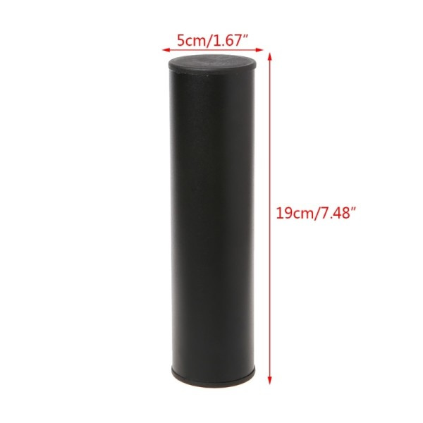 Rustfrit stål cylinder sand shaker musikalske instrumenter