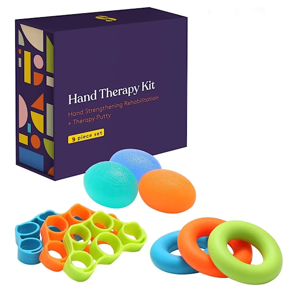 Finger tränare och hand stärkare grepp fingerförmåga stöder skador och återhämtning stress avlastning