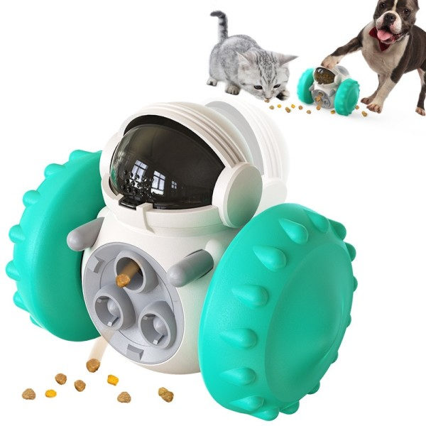 Hunde Puslespill Leker Kjæledyr Mat Interaktiv Tumbler Slow Fôr Hund Leke Snack Godbit Dispenser