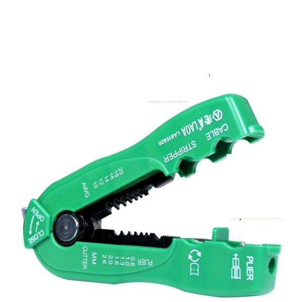 Multifunksjon wire kutter kabel stripper line wire stripping crimp verktøy mini bærbart hånd verktøy
