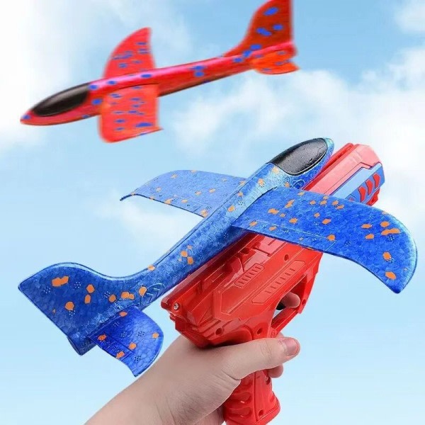 Skum Fly Glider Foreldre-barn Utendørs Spill Leker Barn's Gaver Skum Skyting Flyende Leketøy