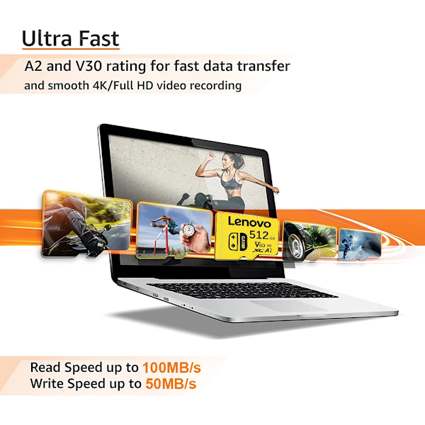 2TB SD muisti kortti 1TB 512GB 256GB A2 U3 Mikro TF SD kortti