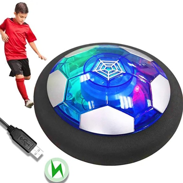 18 cm Elektrisk Fodbold Buddel Ophængt  Fodbold Legetøj Fodbold Gliding Luft pude Flydende Skum Fodbold
