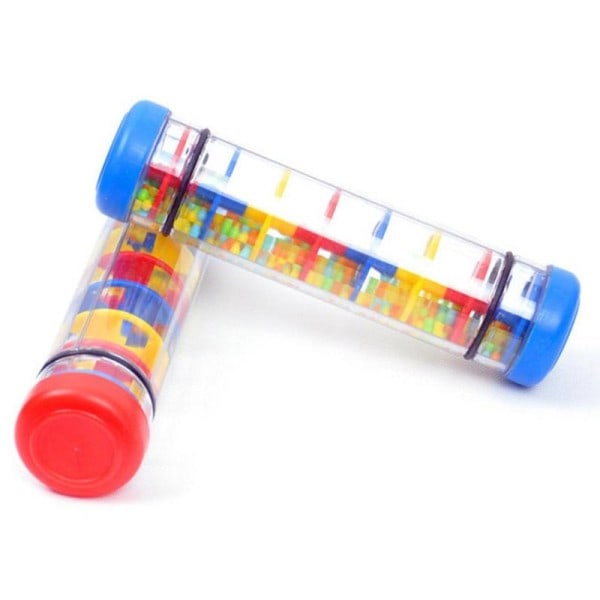 Rainbow Timeglass Rain Rainmaker Rain Stick Musical Leetøy Regndråpe Lyd