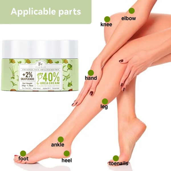 Fod Creme Hårdhud Fjerner Fod Fugtcreme Majs Hårdhud Død Skin Fjerner