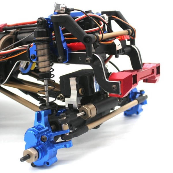 Metal Foran Og Bag Kofanger Mount For Yikong YK4082 YK4102 YK4103 1/8 1/10 RC Crawler Bil Opgraderinger Dele Tilbehør