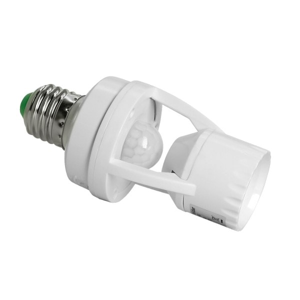 E27 PIR Rörelsesensor Ljus hållare 110-240V Detektor Bas