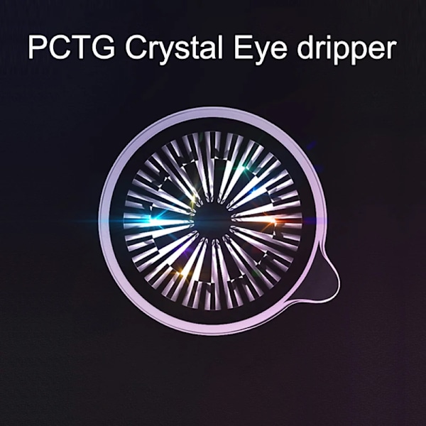 Crystal Eye tiput kahvi tiput kaata kahvi keitin kartiomainen kahvi suodatin kuppi