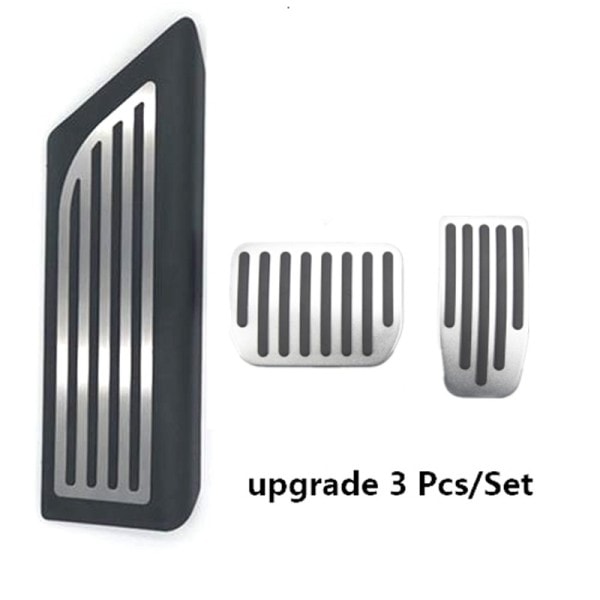 Aluminium legering fot pedal for tesla modell 3 y akselerator gass drivstoff brems pedal rest pedal pads matter deksel