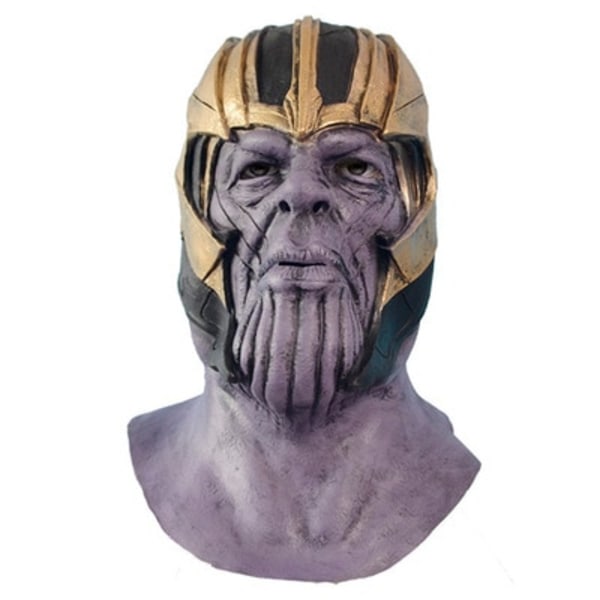 Thanos Latex naamio Halloween Aikuiset Cosplay asu