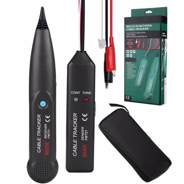 Kabel Tracker Netværk Telefon linje Detektor wire finder ledninger Kabler Trace