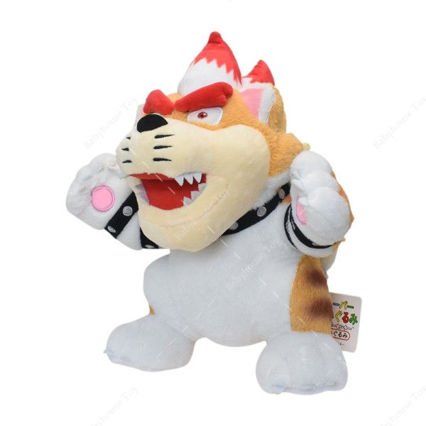 Anime Plush Toy Meowser plys blød dejlig God Kvalitet fyldt energi Fødselsdag Gave Action Plushie