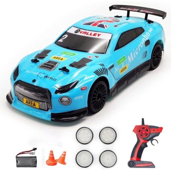 Rc Bil 1:14 4WD Fjärrkontroll Bilar GTR Sport Höghastighet Drift Radio Kontroll Drift Bil