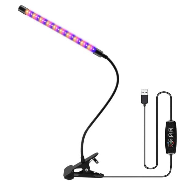 30-150 LED USB Grow Light Fytolamp kasveille Control Full Spectrum Fitolamp Valot Koti kukka taimi klipsi fyto lamppu